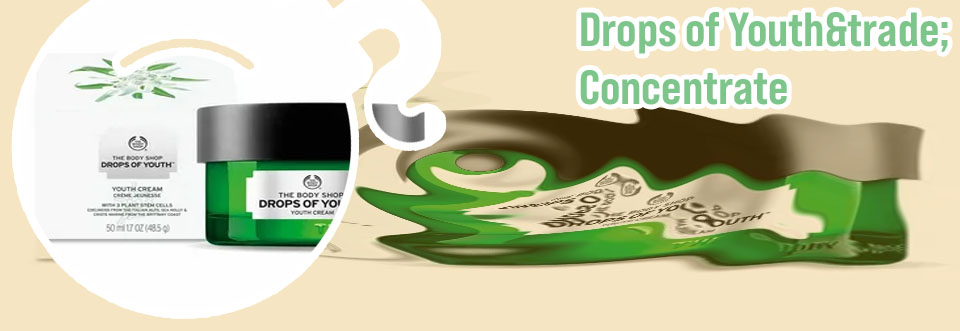 Body shop drops of youth