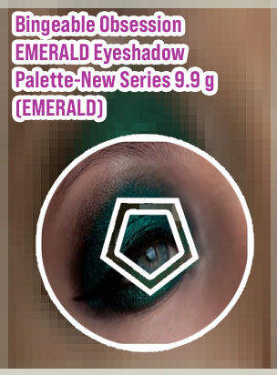 Emerald eyeshadow