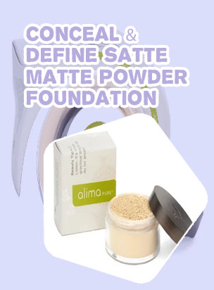 Makeup revolution satin matte powder foundation