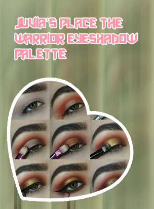 Natural eyeshadow step by step