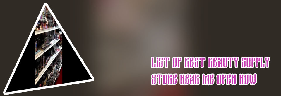 Nearest beauty supply store near me