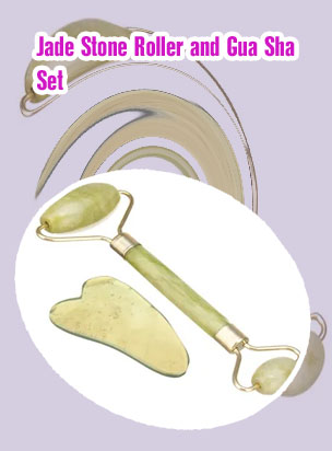 Roller gua sha set