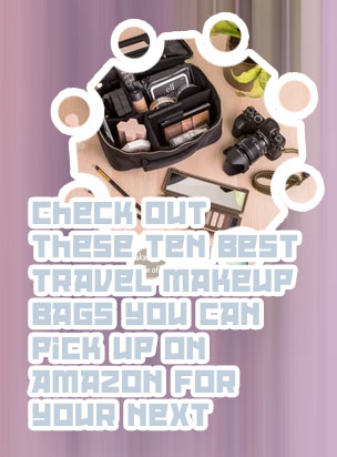 Travel makeup bag amazon