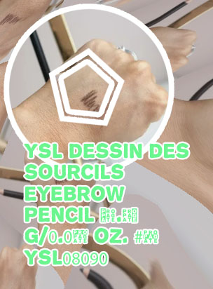 Ysl dessin des sourcils eyebrow pencil